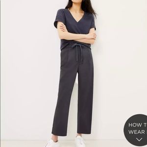 NWT LOFT Women's Poplin Jogger Pants